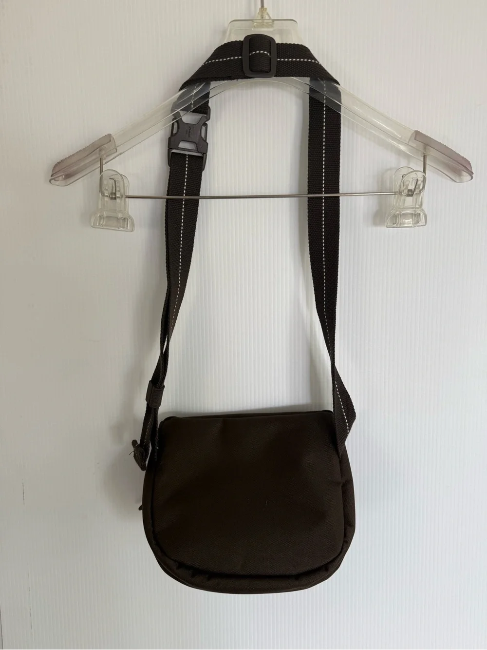 HERSCHEL Brown Canvas Hip Bag